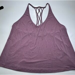 Lululemon M Love Knot Lattice Macrame Tank Mauve NWOT Athletic Athleisure